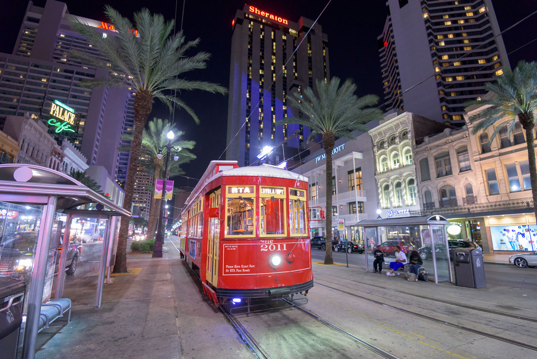 Take public transit and walk